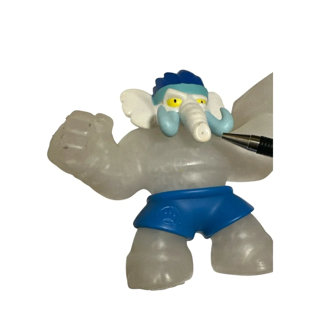Heroes Of Goo Jit‎ Zu Gigatusk (Mammoth) Stretch Dry Beaded Rare Figure By Moose
